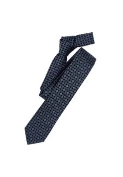 Venti Herren Krawatte Gemustert Sattes Mittelblau