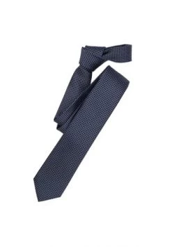 Venti Herren Krawatte Gemustert Dunkles Mittelblau