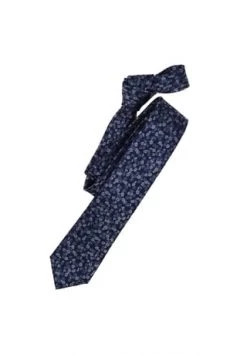 Venti Herren Krawatte Gemustert Dunkelblau