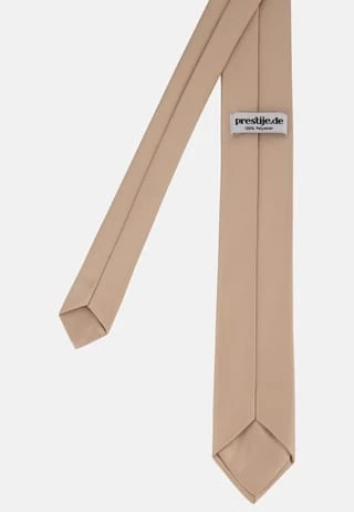 Prestije.de Krawatte Krawatte Mit Einstecktuch Beige 3 Prestije.de Krawatte Krawatte Mit Einstecktuch Beige – Bild 3