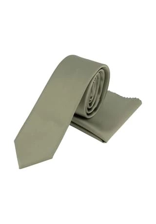 Prestije.de Krawatte Krawatte Mit Einstecktuch Grün 1 Prestije.de Krawatte Krawatte Mit Einstecktuch Grün