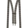 DUNMORE Hosenträger, Clipträger, Kariert, Für Herren 120 BRAUN