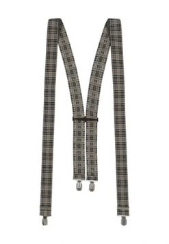 DUNMORE Hosenträger, Clipträger, Kariert, Für Herren 120 BRAUN