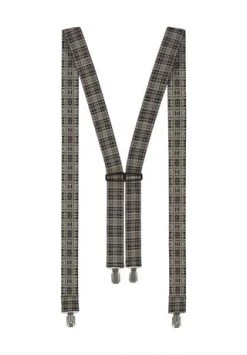 DUNMORE Hosenträger, Clipträger, Kariert, Für Herren 120 BRAUN -Kleidung Verkaufsladen unnamed file 555
