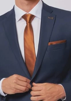 ROY ROBSON Krawatte, Seide, Für Herren A220 RUST/ COOPER -Kleidung Verkaufsladen unnamed file 623