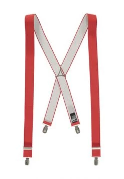 Pierre Cardin Hosenträger, Clipverschluss, Für Herren 04 ROT 120