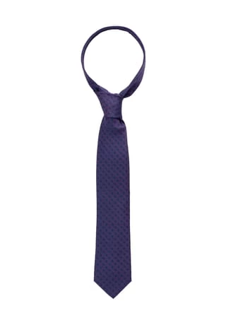 ETERNA Hochwertige Seidenkrawatte Lila 1 ETERNA Hochwertige Seidenkrawatte Lila