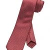 OLYMP Krawatte, Seide, Rauten, Für Herren Rot