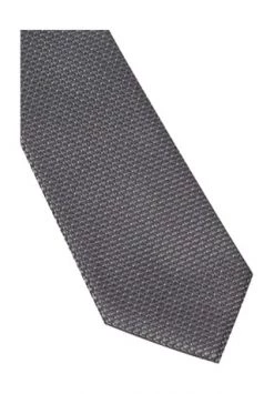 ETERNA Krawatte, Seide, Minimal-Print, Für Herren 39 SCHWARZ