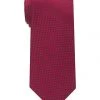 ETERNA Krawatte, Strukturiert, Breit 7,5 Cm, Für Herren Rot
