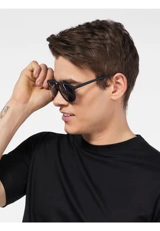 SIX Sonnenbrille Schwarz 5 SIX Sonnenbrille Schwarz – Bild 5