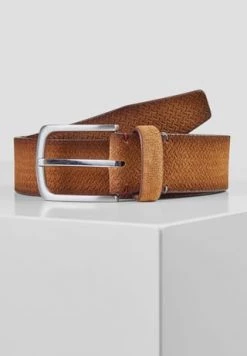 LERROS Gürtel, Leder, Dornschließe, Loch-Prägung, Für Herren 740 COGNAC -Kleidung Verkaufsladen unnamed file 793