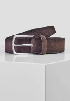 LERROS Gürtel, Leder, Dornschließe, Loch-Prägung, Für Herren 780 DARK BROWN -Kleidung Verkaufsladen unnamed file 798