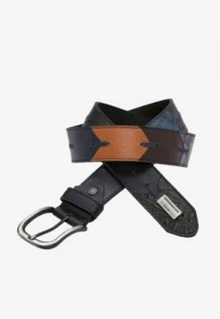 CIPO & BAXX® Ledergürtel Mit Mehrfarbigem Muster Black -Kleidung Verkaufsladen unnamed file 940