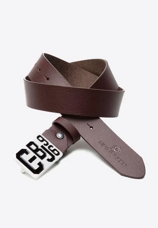 CIPO & BAXX® Ledergürtel In Tollem Design Brown 2 CIPO & BAXX® Ledergürtel In Tollem Design Brown – Bild 2