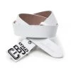 CIPO & BAXX® Ledergürtel In Tollem Design White