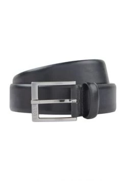 BOSS Gürtel, Leder, Dornschließe, Für Herren 001 BLACK